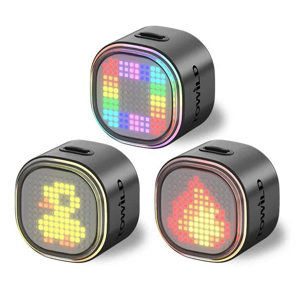 Bluetooth LED Emoji Taillight Led w/ Braking Sensor