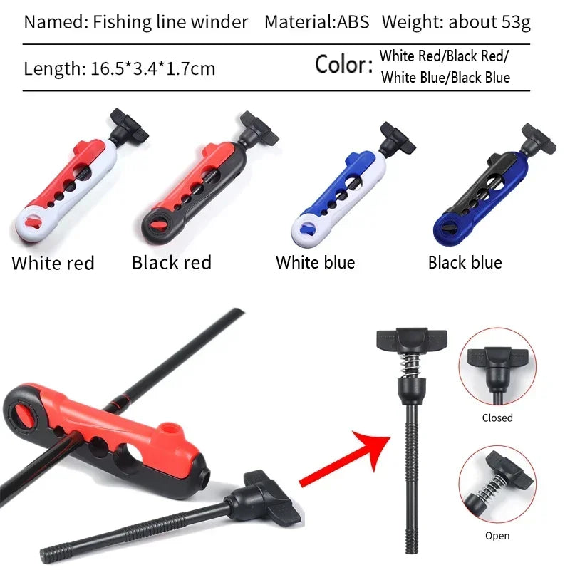 Portable Fishing Line Winder Reel Spooler