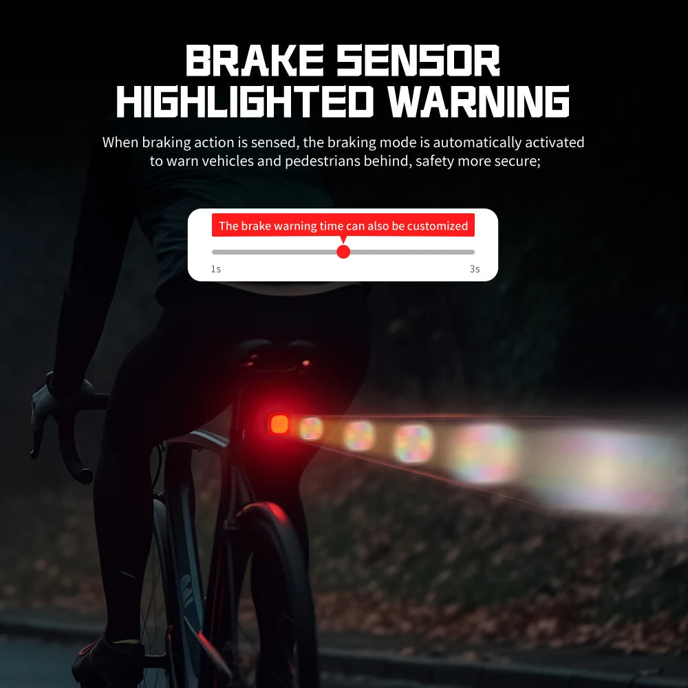 Bluetooth LED Emoji Taillight Led w/ Braking Sensor